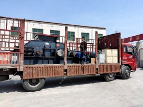 2PG1200x800大型对辊深夜黄色福利发往陕西