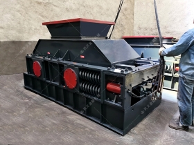 中型2PG1007弹簧式对辊深夜黄色福利发货图片